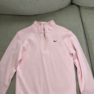 Girls long sleeve Vineyard Vines quarter zip